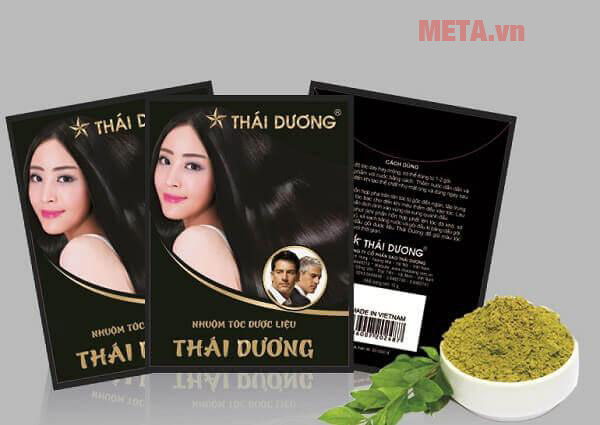 Thuốc nhuộm tóc dược liệu Thái Dương Thuốc nhuộm tóc dược liệu Thái Dương