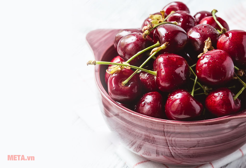 Ăn cherry cũng giúp tăng kích thước vòng 1 Ăn cherry cũng giúp tăng kích thước vòng 1