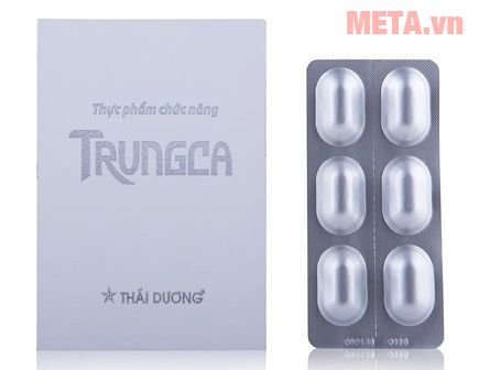 Viên uống trị mụn Trungca (hộp 60 viên)