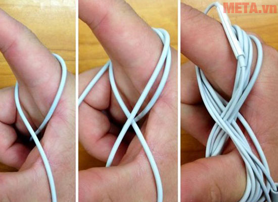 Những cách quấn tai nghe không bao giờ bị rối