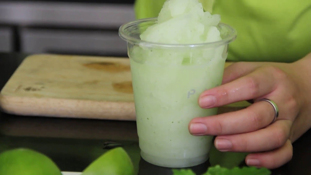 cách làm chanh tuyết tại nhà