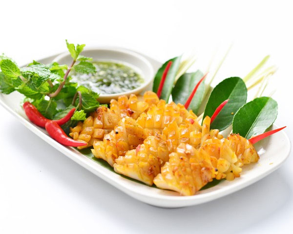 Nướng mực ngon Nướng mực ngon
