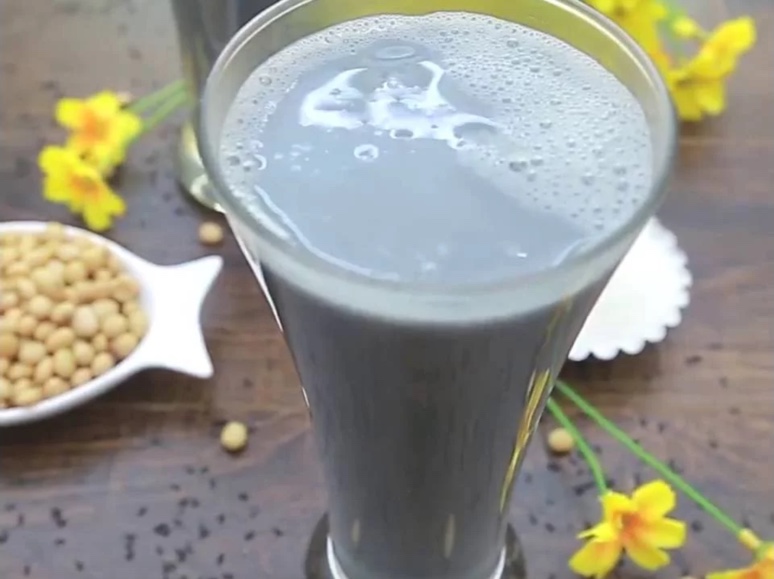 cách làm sữa đậu nành mè đen