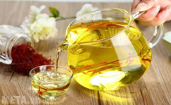 Uống nhụy hoa nghệ tây hàng ngày tốt cho da Công dụng làm đẹp của nhụy hoa nghệ tây