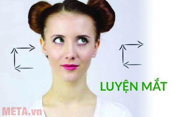 Luyện mắt thường xuyên Chăm sóc mắt cận thị