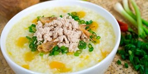 Cách nấu cháo bằng nồi cơm điện cực dễ mà không bị trào