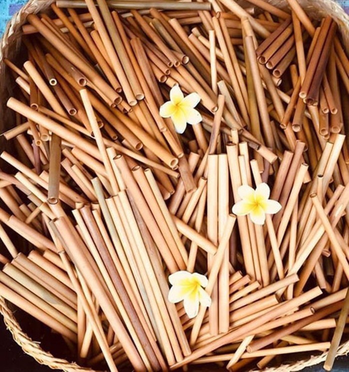 Ống hút tre bảo vệ môi trường Ống hút tre bảo vệ môi trường