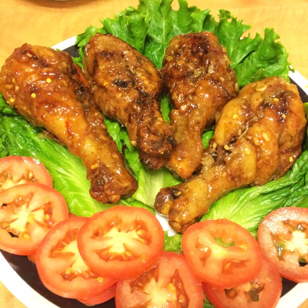 Gà chiên mắm Gà chiên mắm