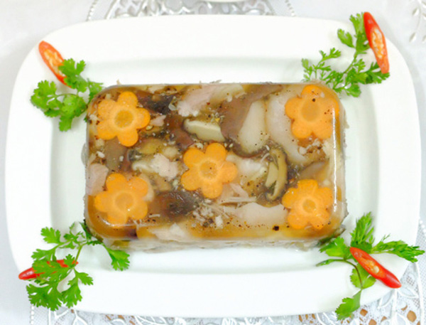 Thịt nấu đông Thịt nấu đông