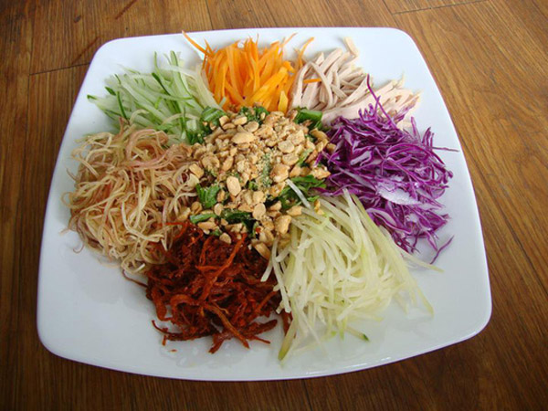 Nộm ngũ sắc rau củ Nộm ngũ sắc rau củ