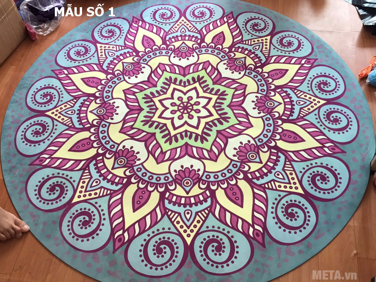 Thảm yoga Mandala mẫu 1 Thảm yoga Mandala mẫu 1