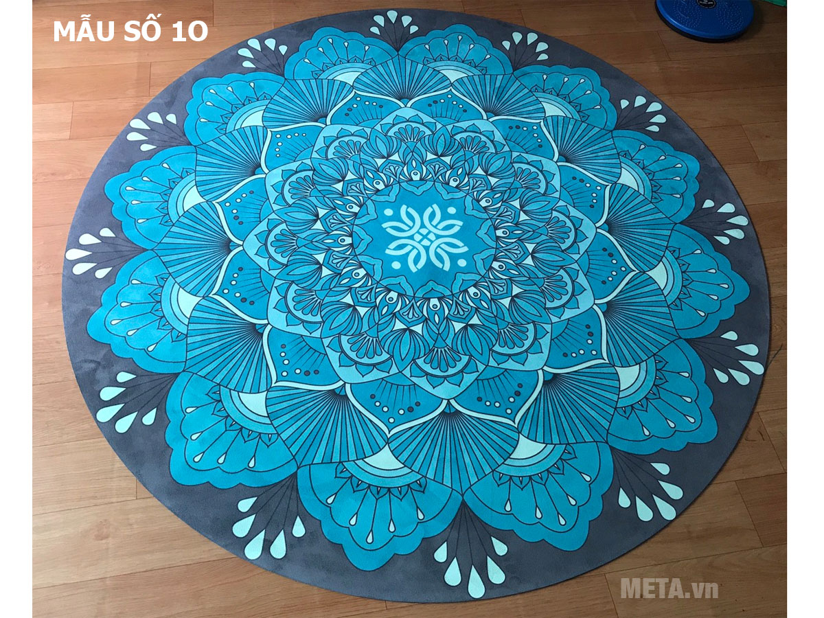 Thảm yoga Mandala mẫu 10 Thảm yoga Mandala mẫu 10