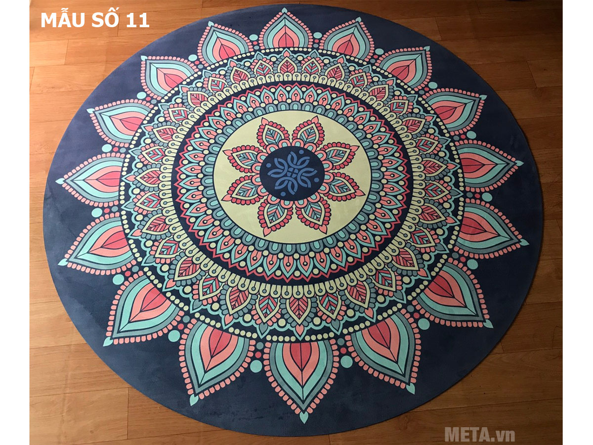 Thảm yoga Mandala mẫu 11 Thảm yoga Mandala mẫu 11