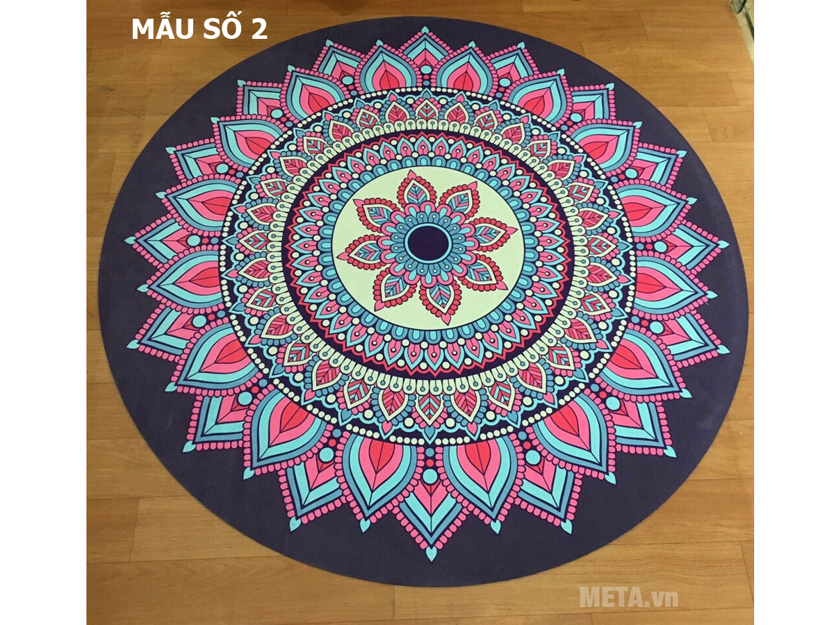Thảm yoga Mandala mẫu 2 Thảm yoga Mandala mẫu 2