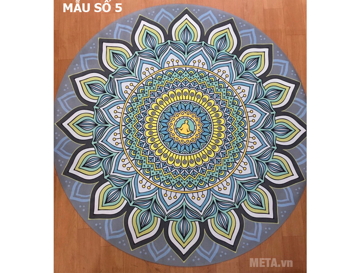 Thảm yoga Mandala mẫu 5 Thảm yoga Mandala mẫu 5