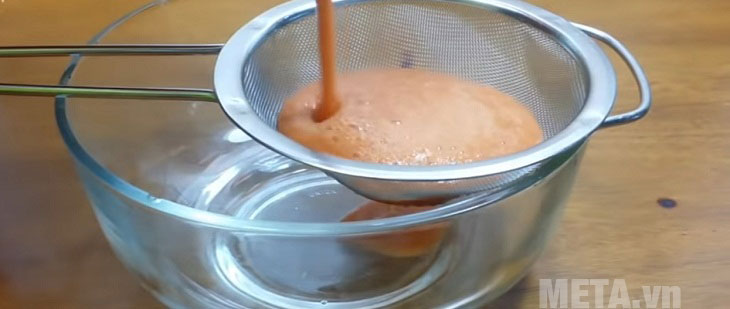 Rây lọc bọt cà chua