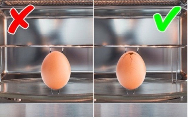 Cách đập đầu vỏ trứng để tránh phát nổ