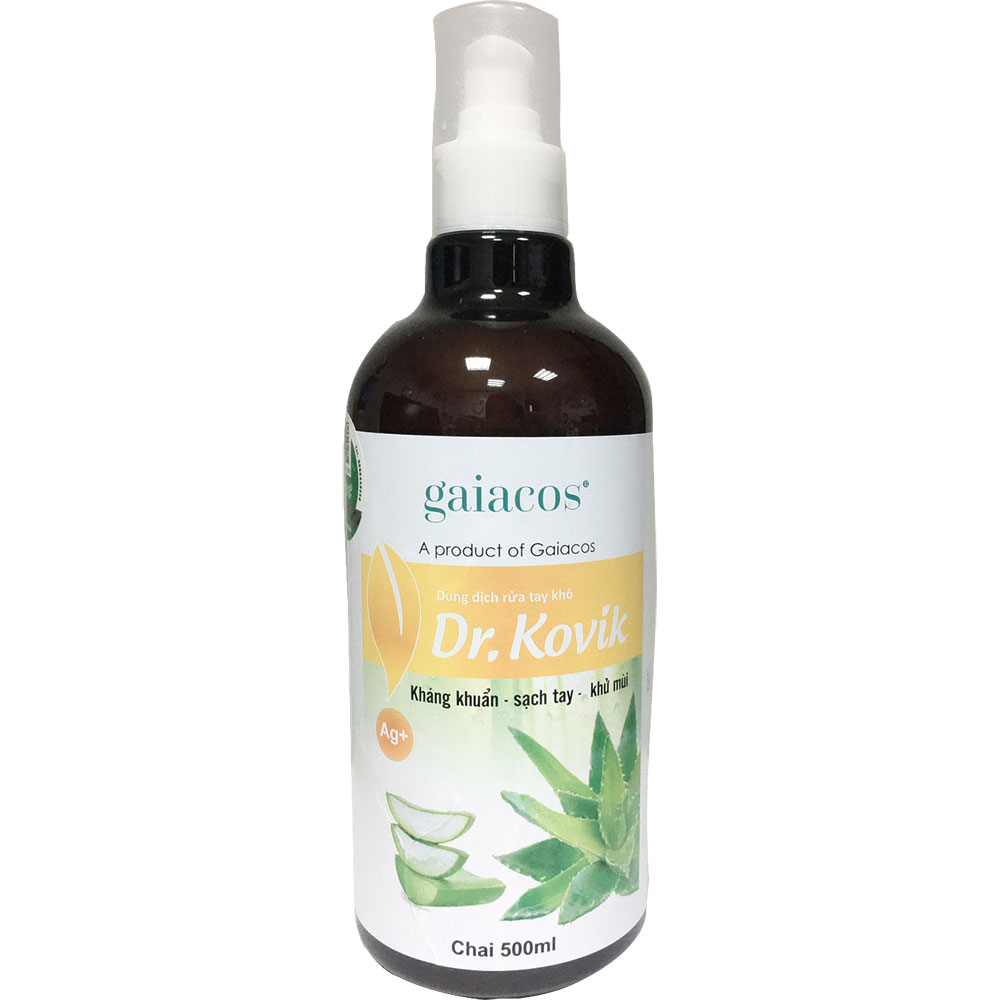 Gel rửa tay khô Dr. Kovik diệt virus Corona Gel rửa tay khô Dr. Kovik diệt virus Corona