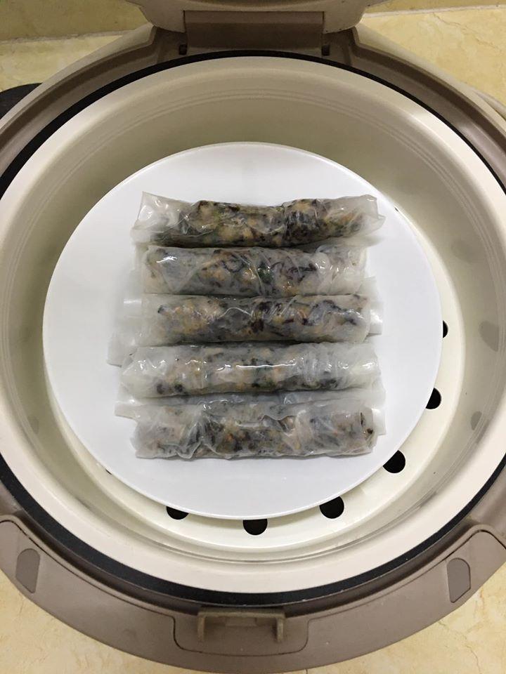 cách làm bánh cuốn bằng bánh tráng khô