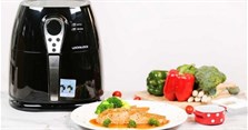 Cá hồi nướng bằng nồi chiên không dầu