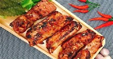 Cách làm sườn nướng bằng nồi chiên không dầu mềm, ngọt, không khô