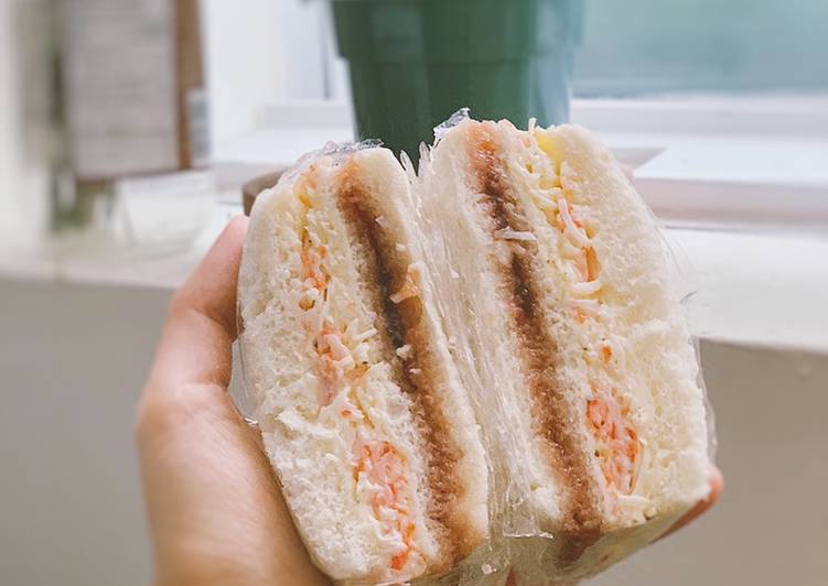 Cách chế biến bánh mì sandwich thanh cua ăn sáng Cách chế biến bánh mì sandwich thanh cua ăn sáng