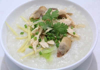 Cháo gà nhiều dinh dưỡng 