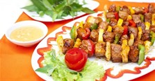 Cách làm thịt xiên nướng bằng nồi chiên không dầu thơm ngon như ngoài hàng