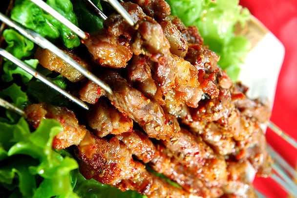 Thị xiên nướng Thị xiên nướng