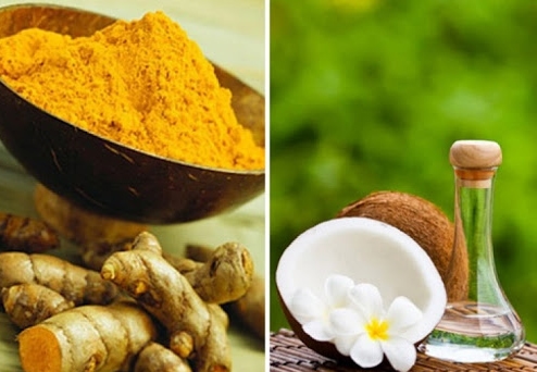 Chữa đau dạ dày bằng tinh bột nghệ và dừa