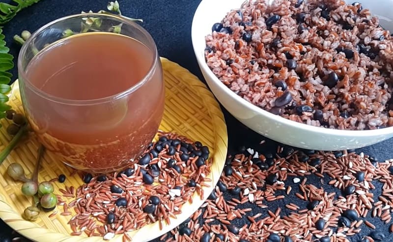 Nước gạo huyết rồng rang có tác dụng giảm cân, làm đẹp da rất tốt Nước gạo huyết rồng rang có tác dụng giảm cân, làm đẹp da rất tốt