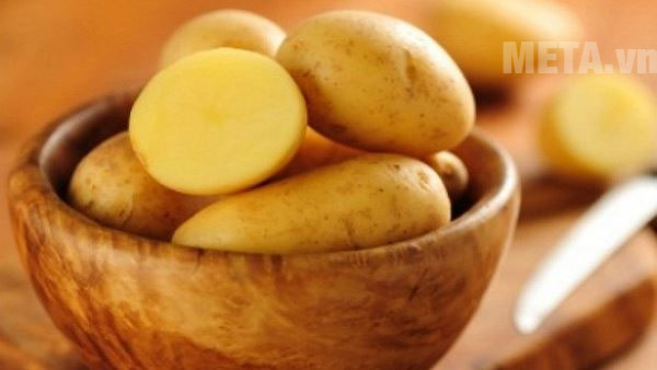 Chữa mặn bằng khoai tây Chữa mặn bằng khoai tây