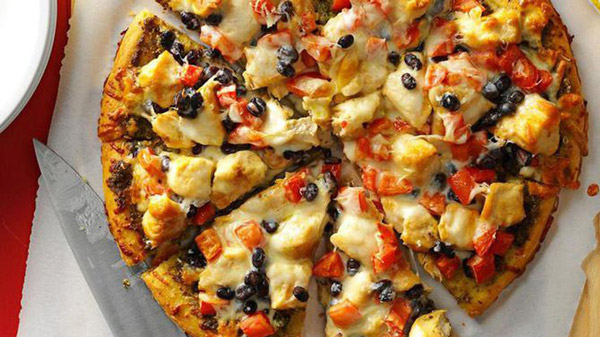 Nướng bánh pizza bằng nồi chiên không dầu