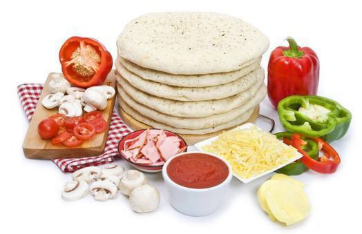 Nguyên liệu làm bánh pizza xúc xích