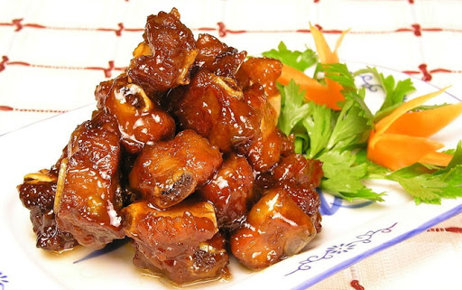 Sườn non sốt chanh leo 