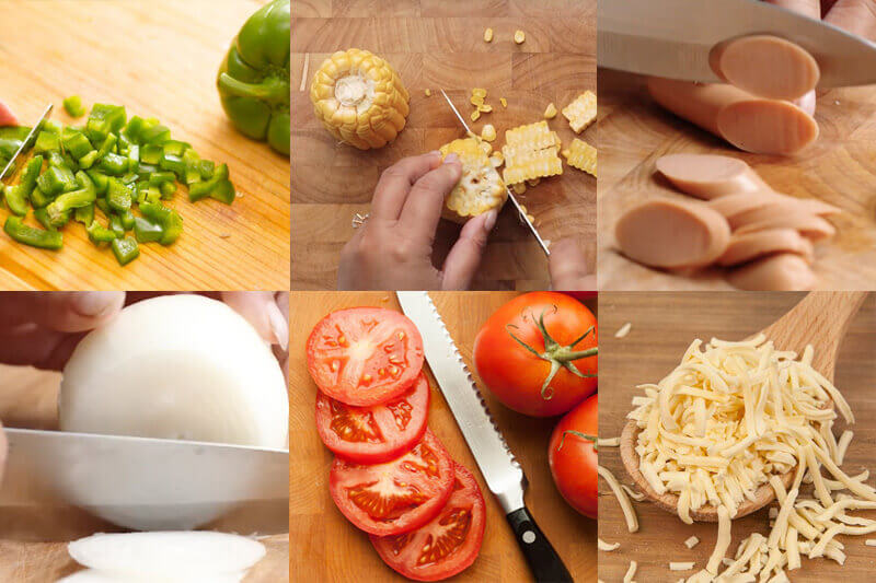 Bước 2: Sơ chế nguyên liệu