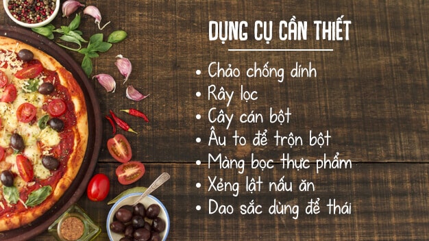 Dụng cụ cần thiết
