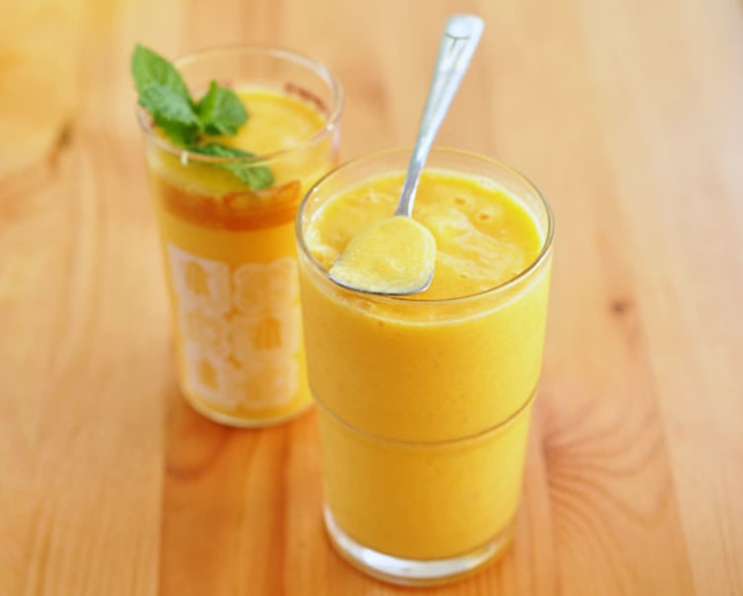 Sinh tố chanh leo chuối