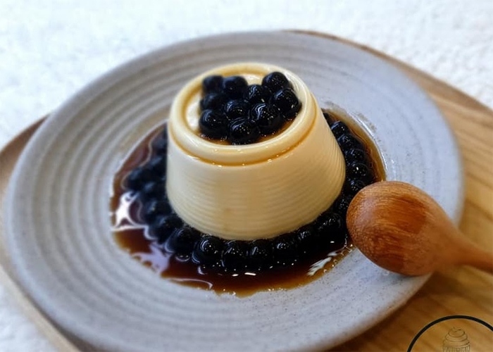 Nguyên liệu làm tàu hũ trân châu đường đen Cách làm tàu hũ trân châu