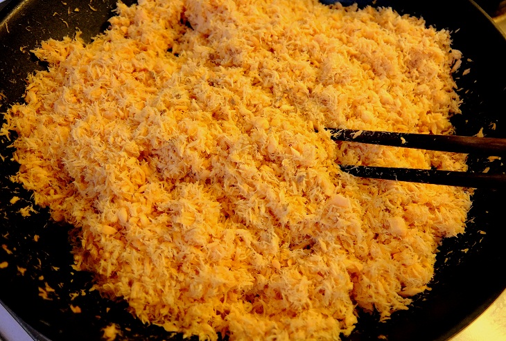 Sao chín ruốc cá hồi