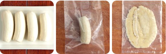 cách làm kem chuối bịch