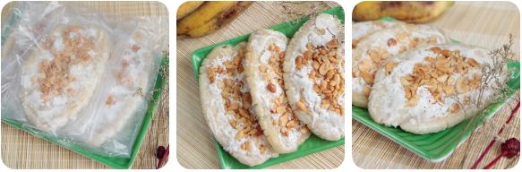 cách làm kem chuối bịch