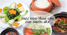 Thực đơn eat clean tăng cân hiệu quả dành cho người gầy