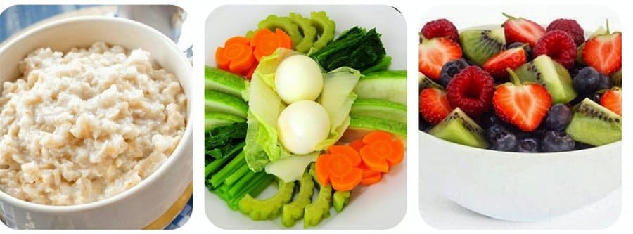 Cháo yến mạch củ quả cho bé ăn dặm Cháo yến mạch củ quả cho bé ăn dặm