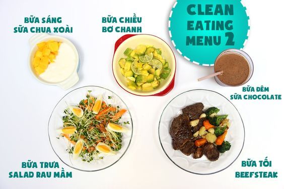 Thực đơn eat clean rẻ ngày thứ 2