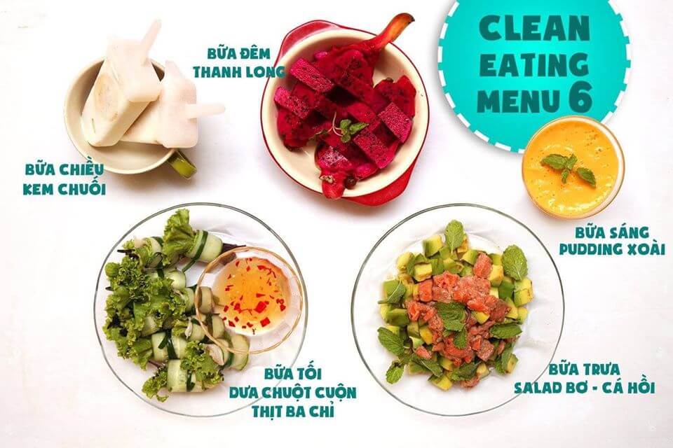 Thực đơn eat clean rẻ ngày thứ 6