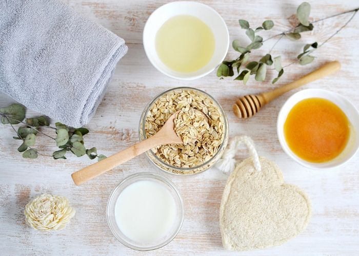 Nếu bạn có làn da dầu có thể dùng mặt nạ yến mạch với trứng