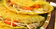 Cách làm bánh xèo bằng chảo chống dính cực dễ