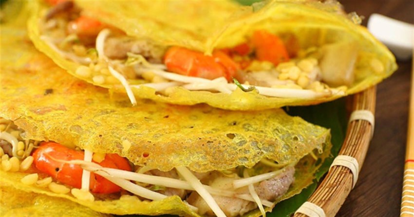 Cách làm bánh xèo bằng bột bánh xèo pha sẵn ngon, giòn lâu, đơn giản tại nhà