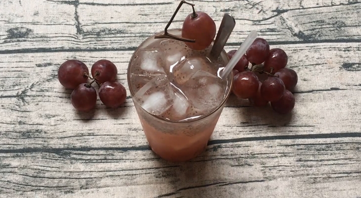 nước nho hạt chia